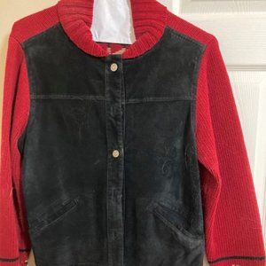 Pendleton Suede and Wool Jacket-Size M